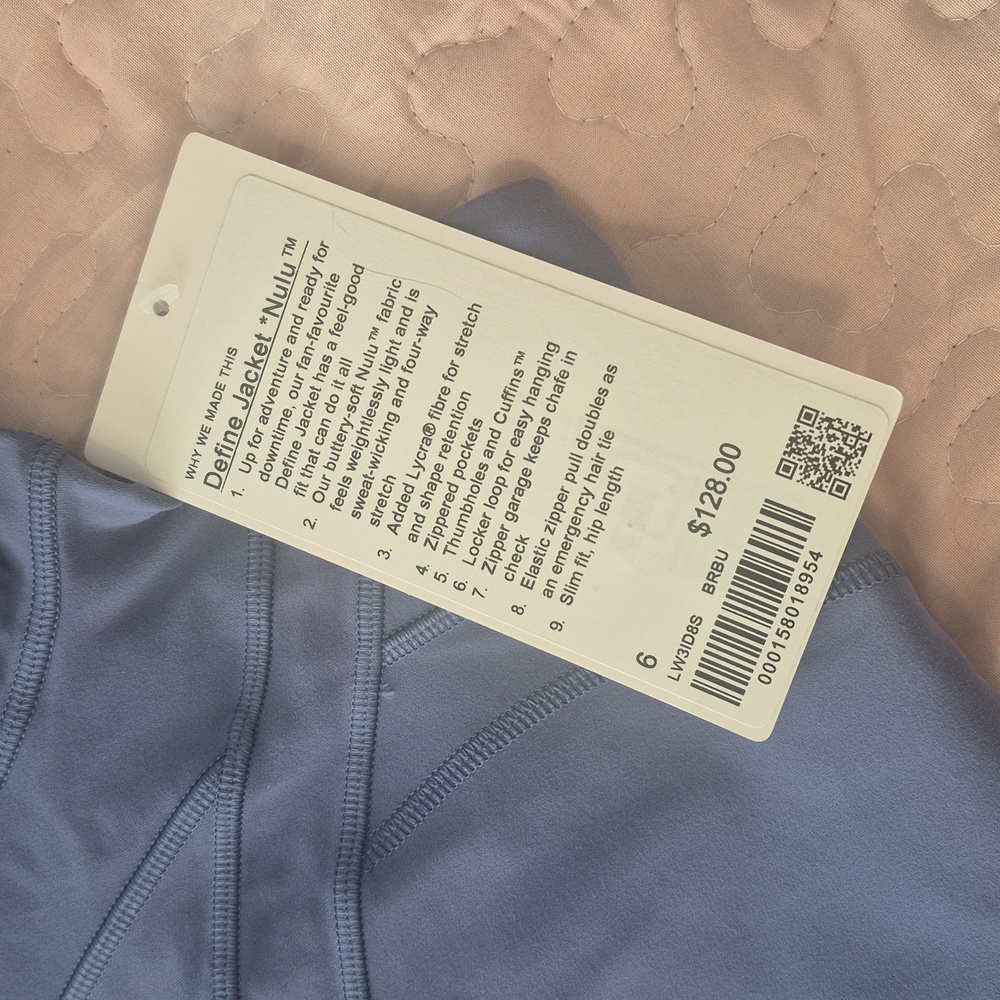 lululemon athletica Women's Blue JACKET and LEGGINGS - Picture 3 of 4